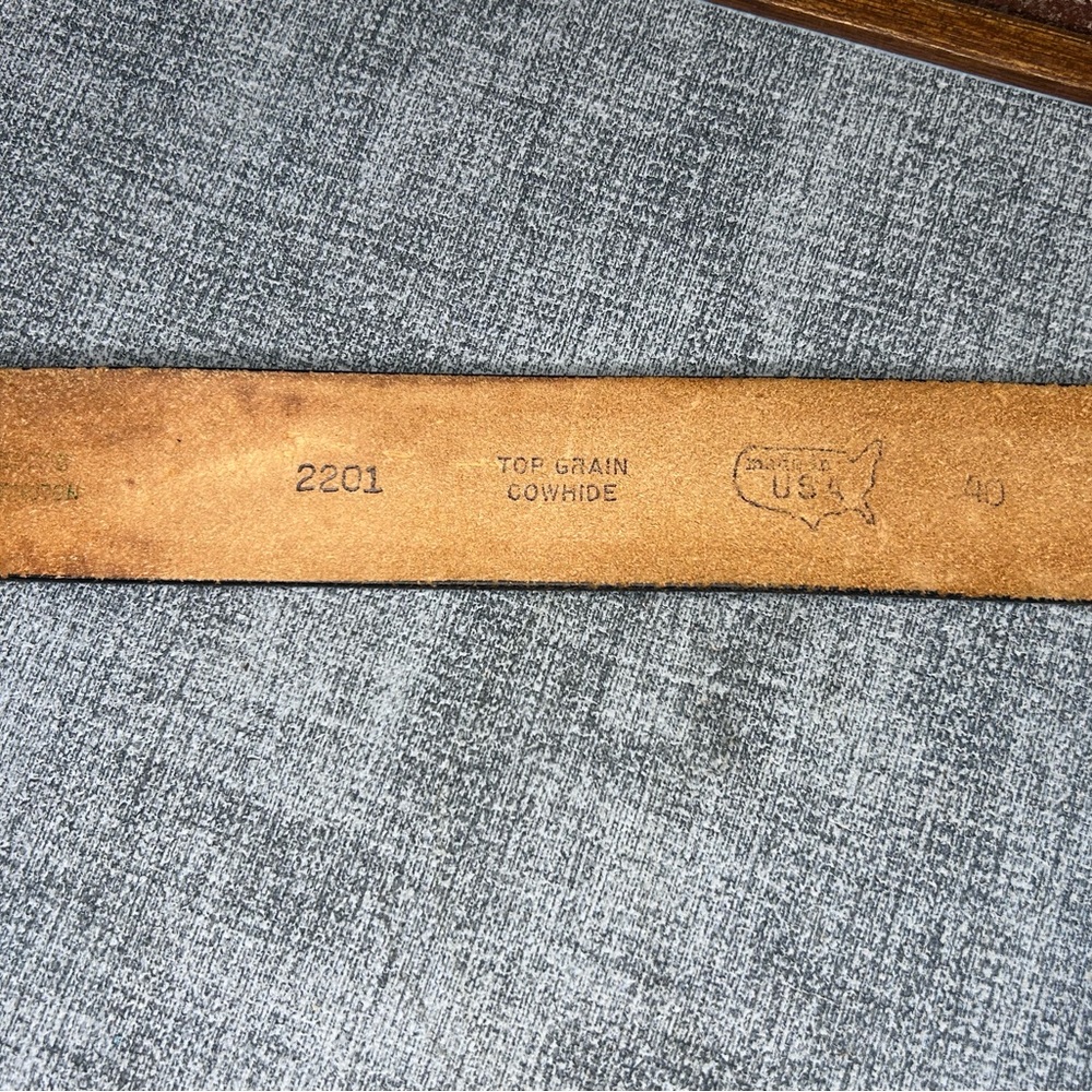 Vintage Tech Ether Solid Brass Ship Buckle With L… - image 6